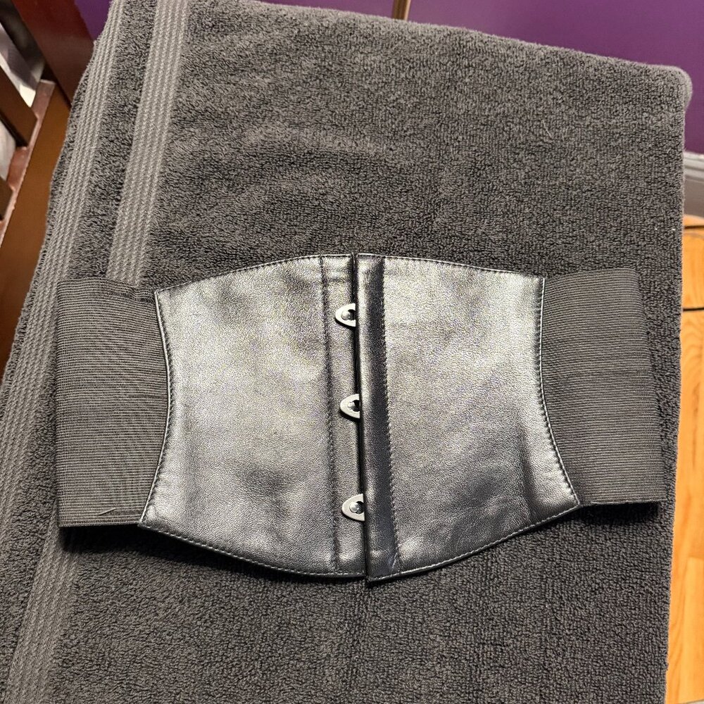 Leather Corset Belt Orchard Corset